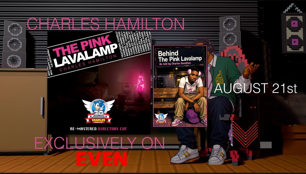Charles Hamilton and EVEN announcement visual